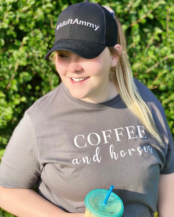 "Coffee And Horses" Tshirt