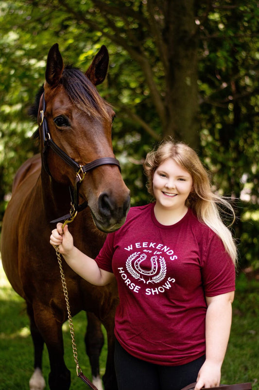 "Weekends Are For Horse Shows" Tshirt