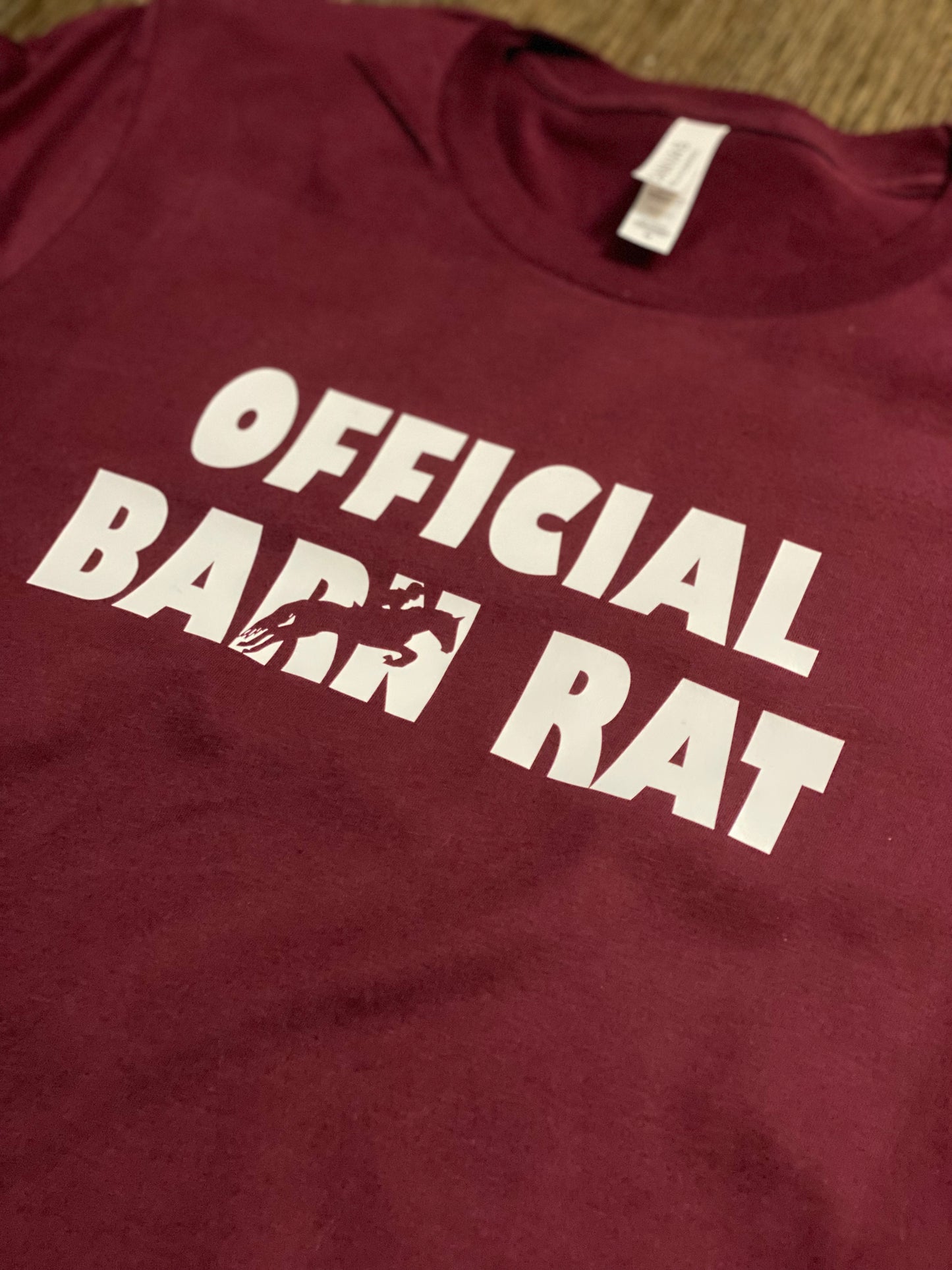 "Official Barn Rat" Tshirt