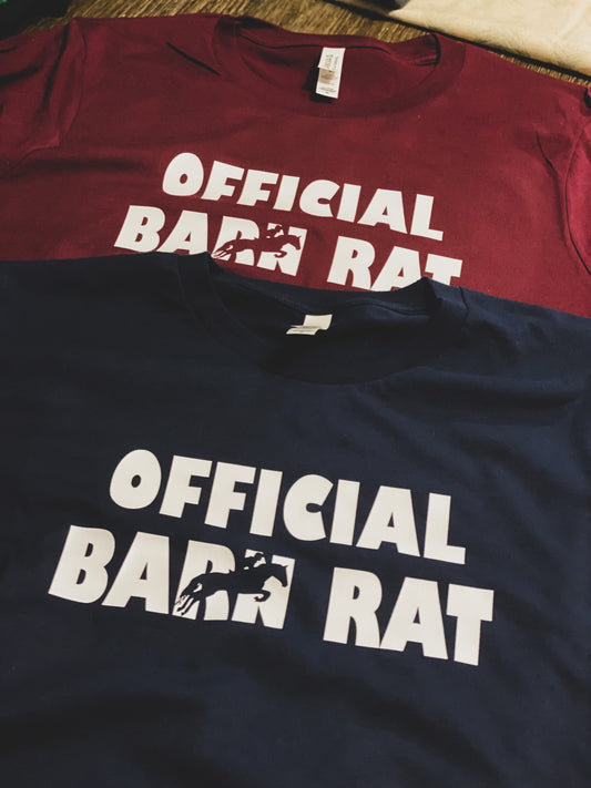 "Official Barn Rat" Tshirt