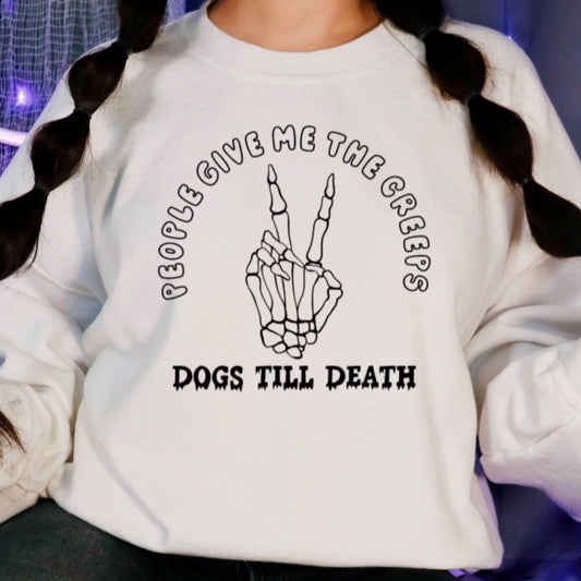 "Dogs Till Death" Crewneck