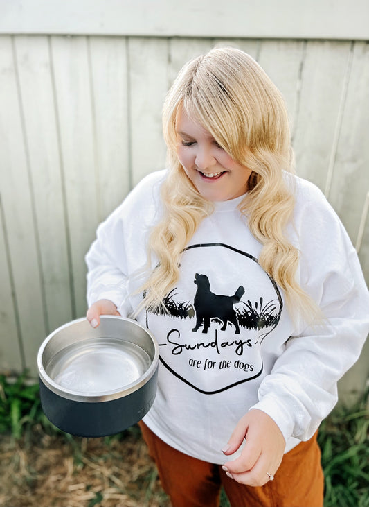 "Sundays Are For The Dogs" Crewneck