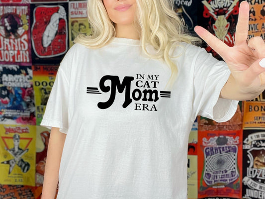 "Cat Mom Era" Tshirt