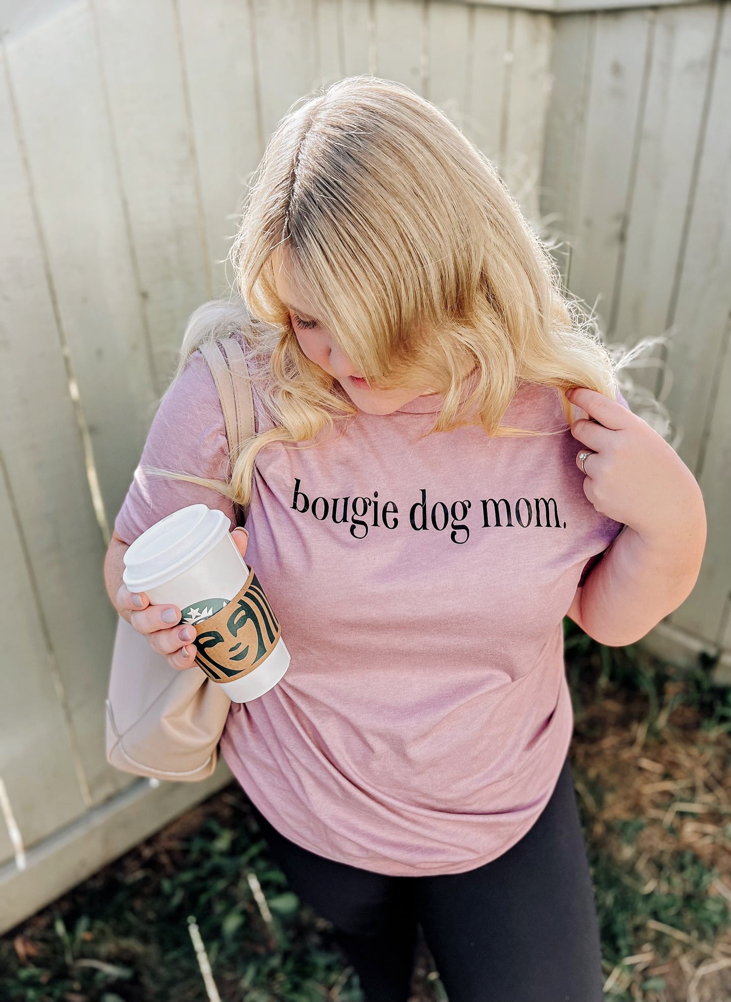 "Bougie Dog Mom" Tshirt